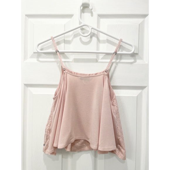 American Eagle Outfitters Soft and Sexy Eyelet Tank Top - Picture 2 of 16